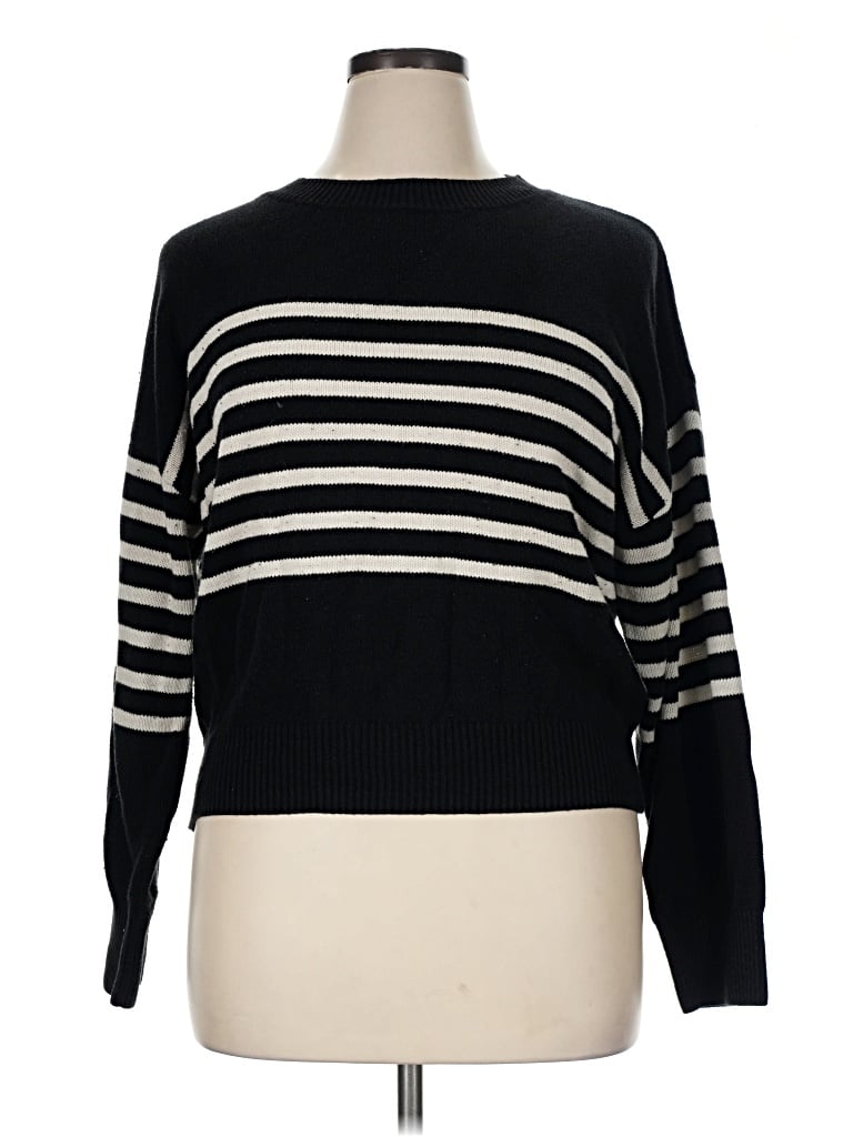 Pre-owned Modern Citizen Pullover Sweater In Black