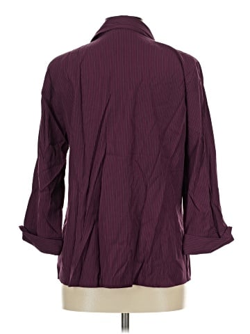 DressBarn 3/4 Sleeve Button-Down Shirt (view 2)