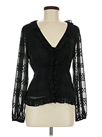Promesa U.S.A. Long Sleeve Blouse (view 1)