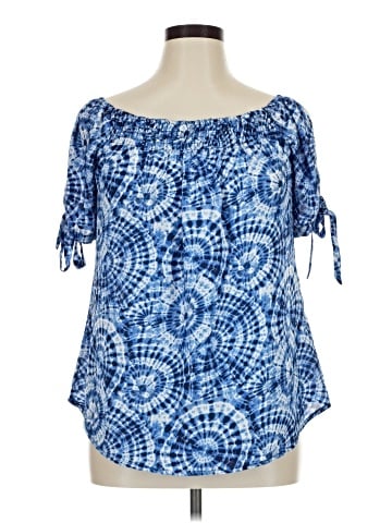 Spense Short Sleeve Blouse (view 1)