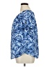 Spense 100% Polyester Blue Short Sleeve Blouse Size XL - photo 5