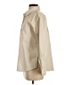 Kirious 100% Polyester Ivory Faux Leather Jacket Size S - photo 5
