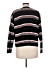Hippie Rose 100% Acrylic Stripes Black Pullover Sweater Size M - photo 2