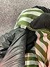 Unbranded Stripes Green Long Sleeve Blouse Size S - photo 7