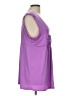 Grace Purple Sleeveless Blouse Size L - photo 4