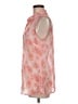 Willi Smith 100% Polyester Pink Sleeveless Blouse Size M - photo 5