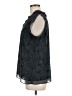CAbi 100% Polyester Black Sleeveless Blouse Size M - photo 5