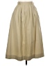 David Brooks Solid Tan Formal Skirt Size 6 - photo 1