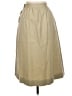 David Brooks Solid Tan Formal Skirt Size 6 - photo 2