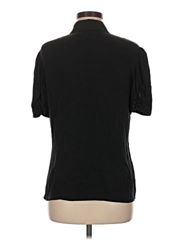 Quince Short Sleeve Silk Top (view 2)
