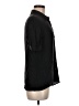 Quince Black Short Sleeve Silk Top Size M - photo 4