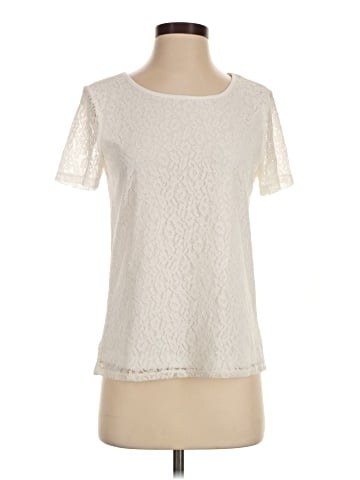 Joan Vass New York Short Sleeve Top (view 1)