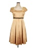 Jessica Howard Tan Cocktail Dress Size 16 - photo 1