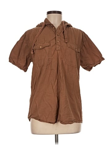 Carbon Short Sleeve Blouse (view 1)