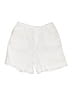 Athleta Solid White Athletic Shorts Size M - photo 1
