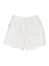 Athleta Solid White Athletic Shorts Size M - photo 2