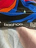 Boohoo 100% Polyester Print Blue Long Sleeve Blouse Size 10 - photo 7