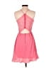 B. Darlin Solid Pink Cocktail Dress Size 3 - 4 - photo 2
