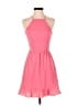 B. Darlin Solid Pink Cocktail Dress Size 3 - 4 - photo 1