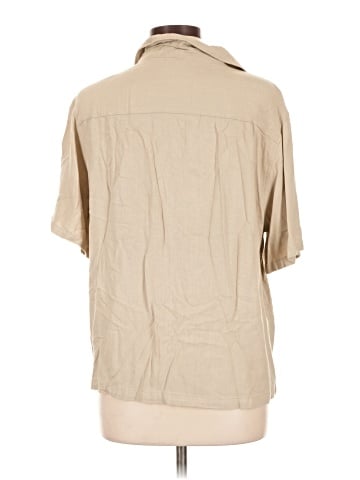 Divided by H&M 3/4 Sleeve Button-Down Shirt (view 2)