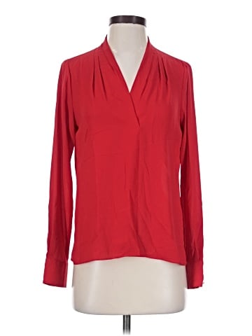 Calvin Klein Long Sleeve Blouse (view 1)