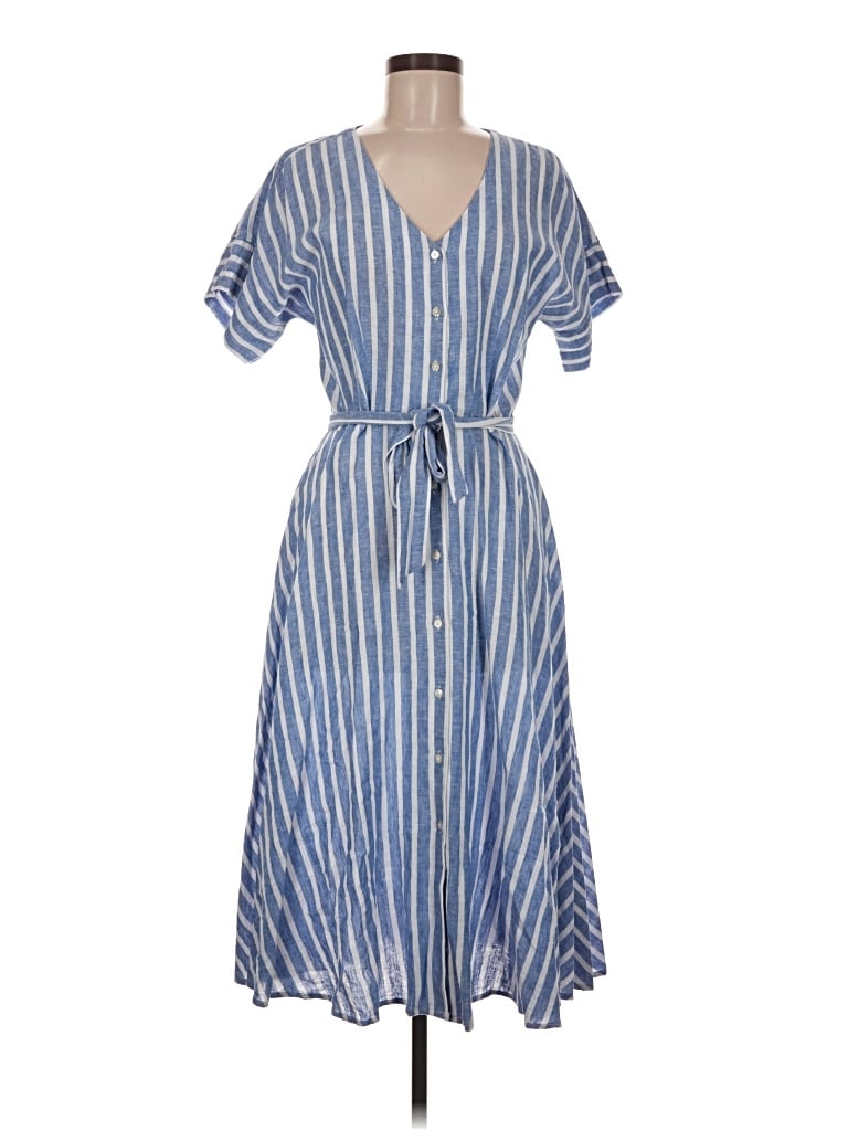 Pre-owned Chaps Casual Dress In Blue