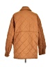 Billabong 100% Polyester Argyle Tan Brown Coat Size S - photo 2