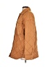 Billabong 100% Polyester Argyle Tan Brown Coat Size S - photo 5