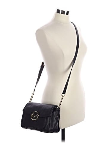 MICHAEL Michael Kors Leather Crossbody Bag (view 2)