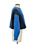 Zara Color Block Blue Pullover Sweater Size S - photo 4
