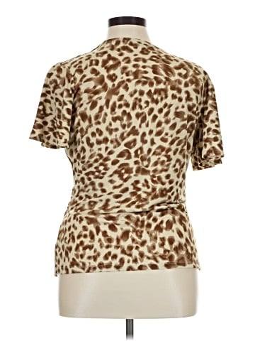 Evan Picone Short Sleeve Blouse (view 2)