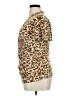 Evan Picone Animal Print Brown Short Sleeve Blouse Size 1X - photo 5