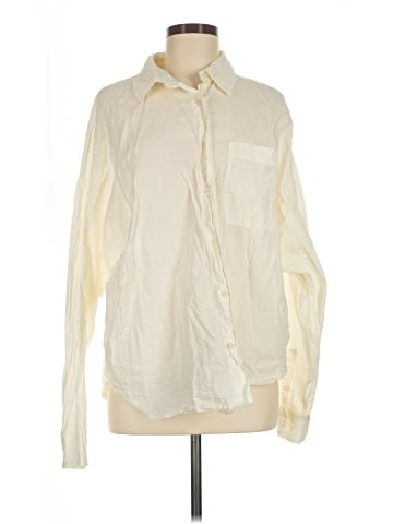 Zara Long Sleeve Button-Down Shirt (view 1)