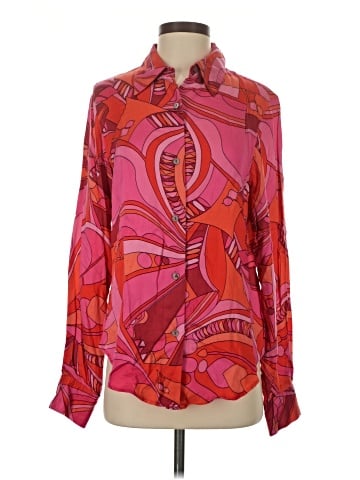 Olivaceous Long Sleeve Blouse (view 1)