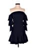 BCBGMAXAZRIA 100% Polyester Blue Cocktail Dress Size 0 - photo 1