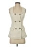 Zara 100% Polyester Ivory Vest Size XS - photo 1