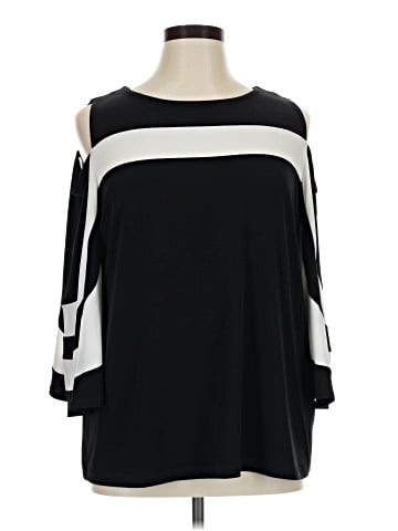 Travelers by Chico's 3/4 Sleeve Top (view 1)