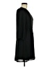 Express 100% Polyester Solid Black Casual Dress Size 8 - photo 4
