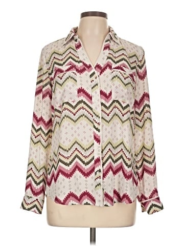 Candie's Long Sleeve Blouse (view 1)