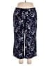 J.Jill 100% Rayon Floral Blue Casual Pants Size XL - photo 1
