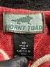 Horny Toad 100% Lambswool Red Wool Pullover Sweater Size XS - photo 7