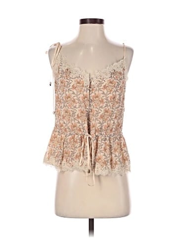 Paige Sleeveless Silk Top (view 1)