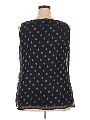 Roz & Ali Sleeveless Blouse (view 2)
