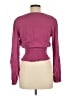 Unbranded Burgundy 3/4 Sleeve Blouse Size M (estimated) - photo 2