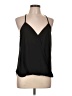 Lily White 100% Polyester Black Tank Top Size L - photo 1