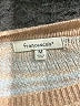 Francesca's Print Tan Pullover Sweater Size M - photo 7