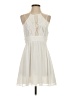 BCBGeneration 100% Polyester Ivory Cocktail Dress Size 4 - photo 1