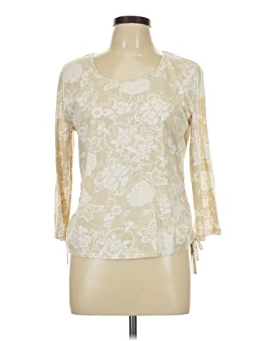Caribbean Joe 3/4 Sleeve Blouse (view 1)