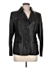 Escada 100% Leather Black Blazer Size EU 40 / US 10 - photo 1
