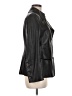 Escada 100% Leather Black Blazer Size EU 40 / US 10 - photo 4